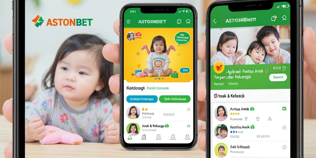 Tampilan antarmuka <strong>ASTONBET</strong> untuk pemantauan anak yang intuitif dan mudah digunakan.