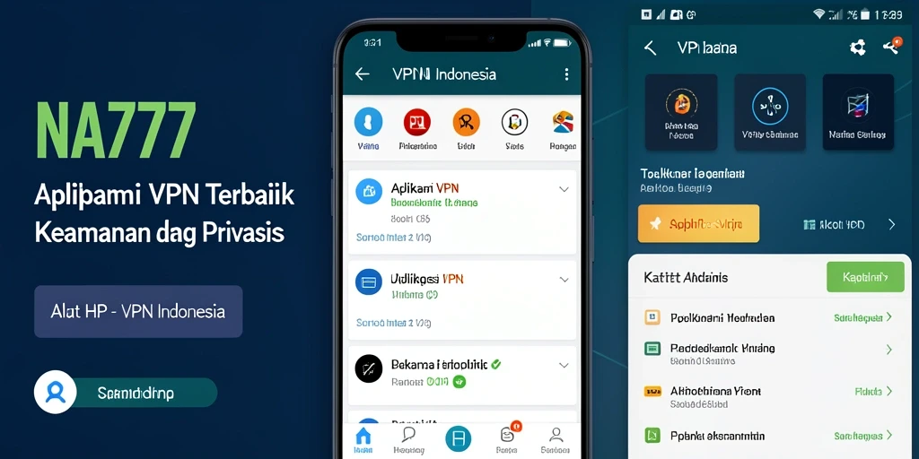 Tampilan antarmuka intuitif NA777 yang memudahkan pengguna.