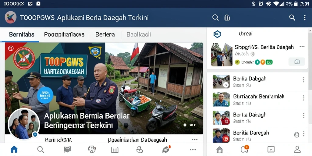 Tampilan antarmuka TOOPGWS yang informatif dan menarik.