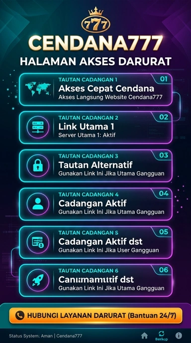Link Alternatif Terpercaya untuk Cendana777 di Indonesia